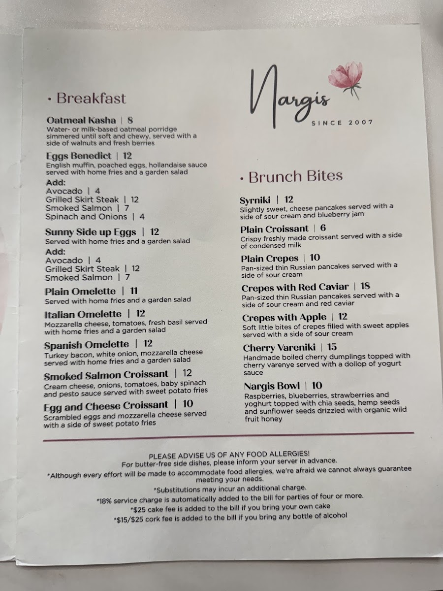 Nargis Cafe Menu - Image 5